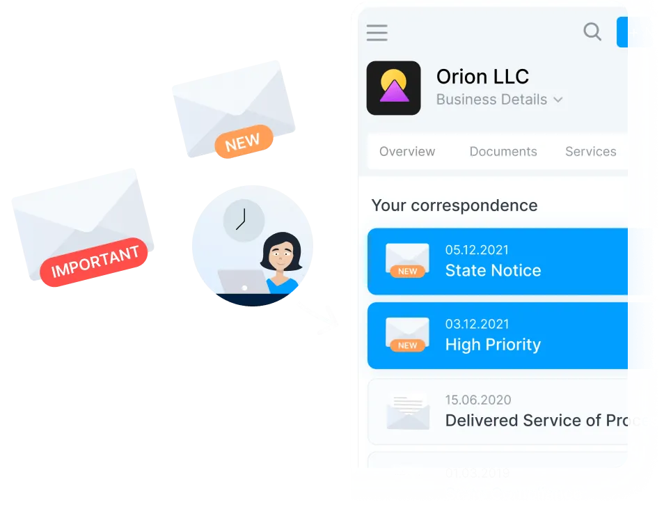 legal busines documents dashboard